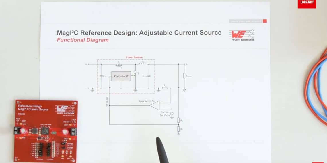 How to convert a voltage regulator power module into a current source