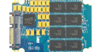 SSD board with polymer tantalum capacitors; image source: OWC