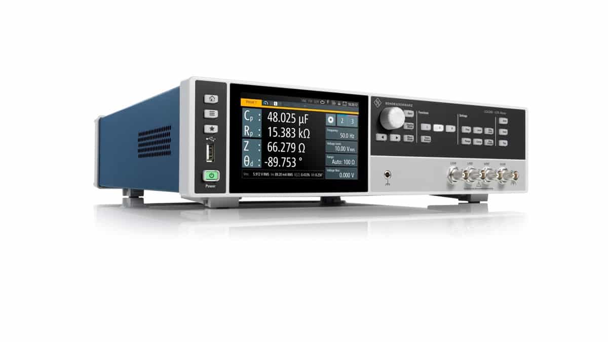 Rohde & Schwarz Introduces New Family of High Performance LCR Meters