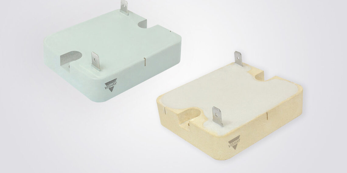 Vishay New Automotive Wirewound Charging Resistors for EV Applications