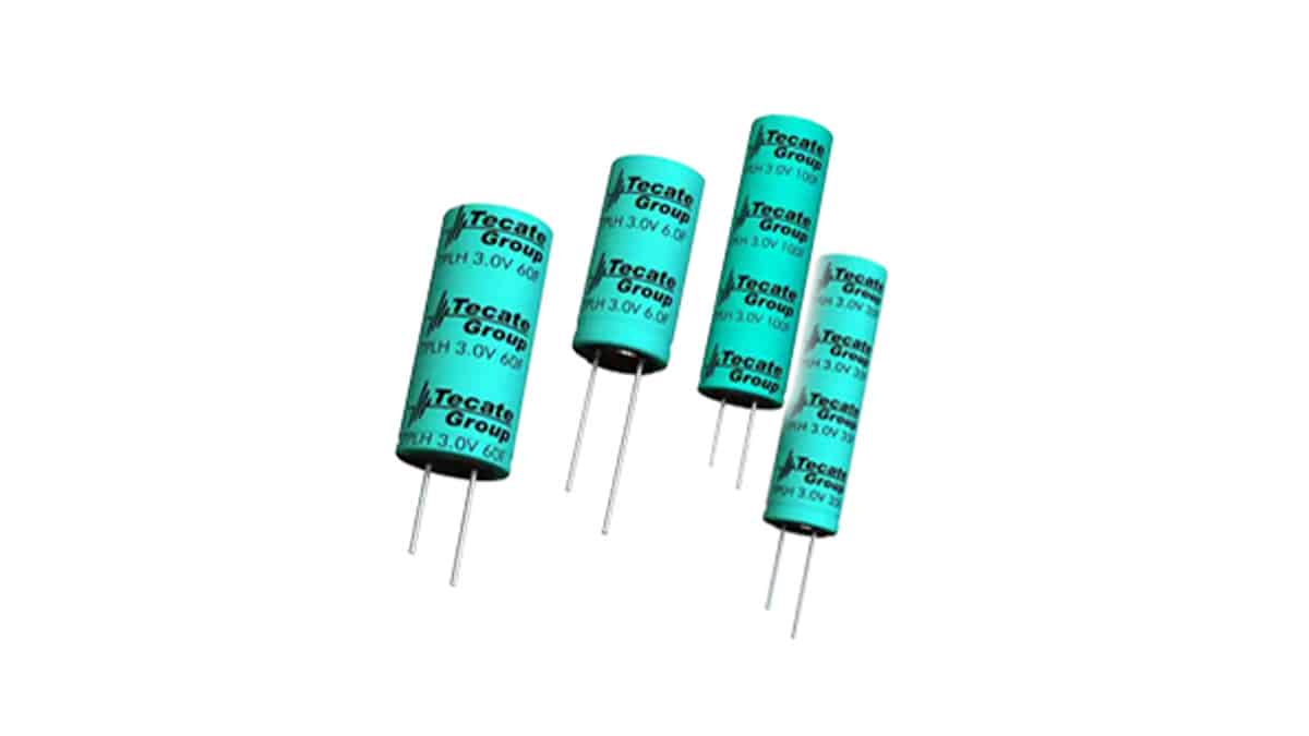 Tecate Releases Small-Cell 3V Supercapacitors