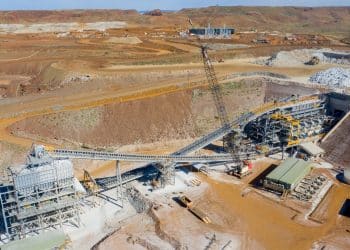 Crusher at the Wodgina lithium mine in Western Australia. Image courtesy of Mineral Resources.