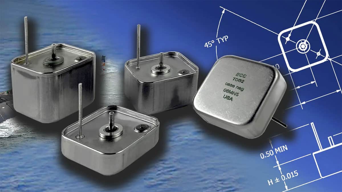Evans Introducing New Series of Rugged Hybrid Tantalum Capacitors in a Compact Package
