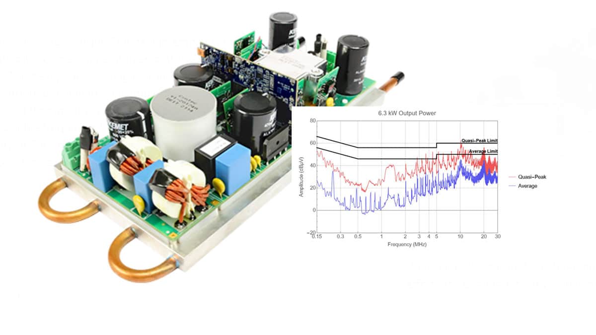 Addressing EMI Challenges in EVs with GaN-based OBCs
