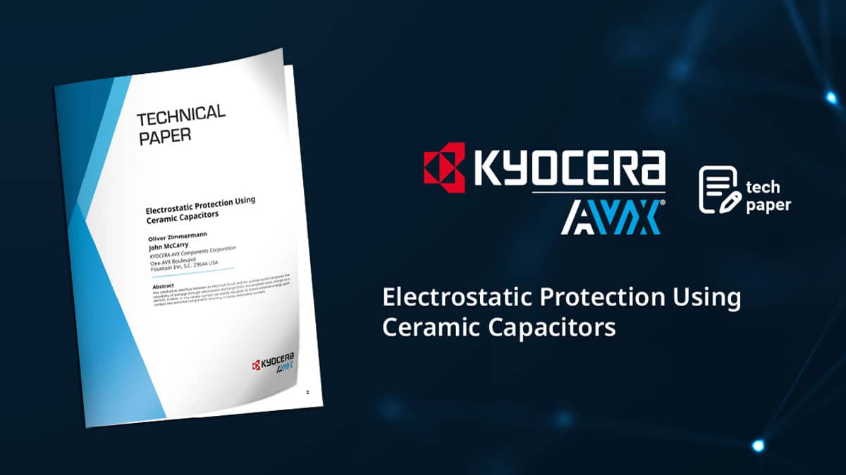 ESD Protection by MLCC Ceramic Capacitors