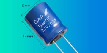 CAP-XX Releases Miniature Supercapacitor for IoT