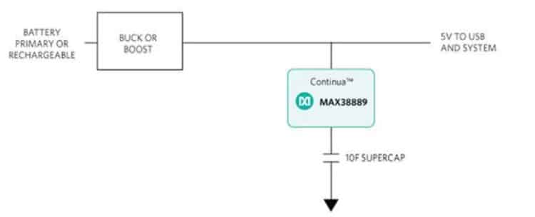 How To Use A Single Supercapacitor As Backup On 5 Volt Supply 7265