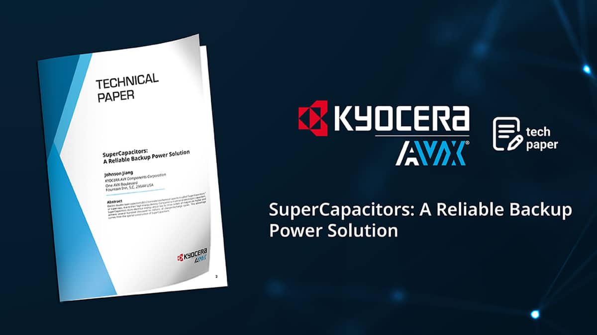 Supercapacitors Benefits in Power Back Up Applications
