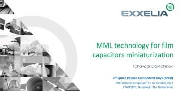 Exxelia MML High Energy Film Capacitors for Space Applications