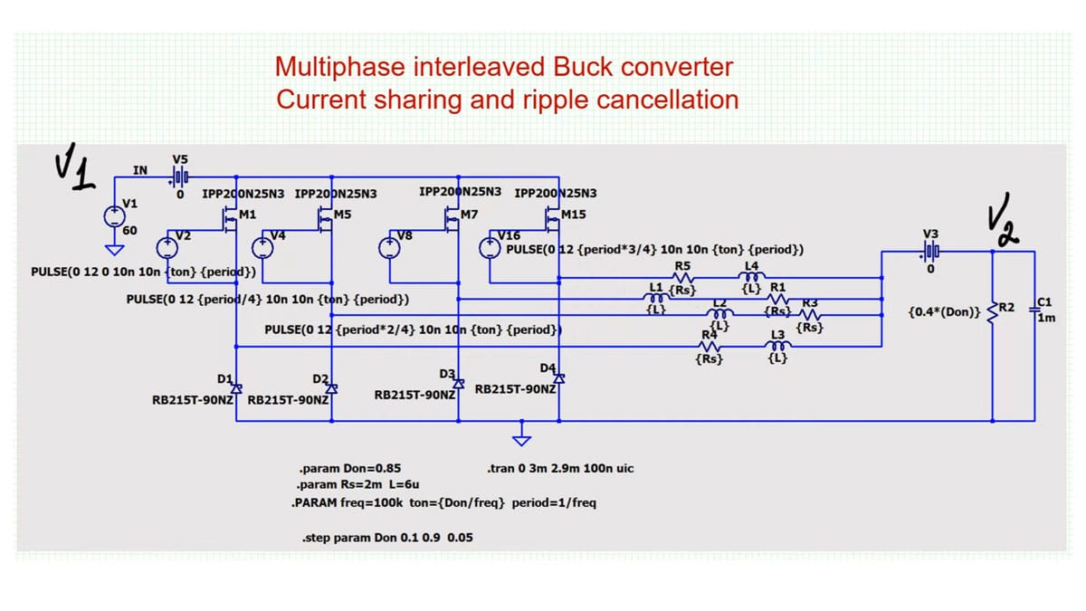 Interleaved Multiphase PWM Converters Explained
