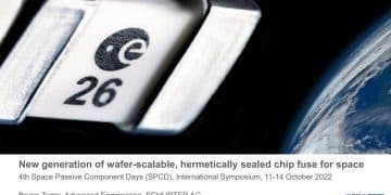 Wafer-Scale, Hermetically Sealed Chip Fuse for Space Applications