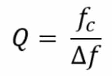 Filter Shape Factor and Selectivity