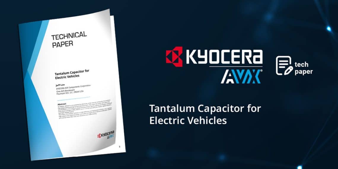 Tantalum Capacitors in Electric Vehicle Applications