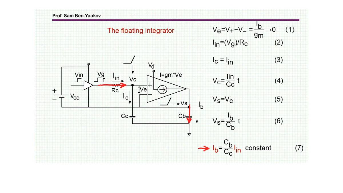 Simple Capacitors Pre-Charger Based on Unique ‘Floating Integrator’