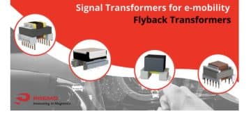 Premo Extends Flyback Signal Transformer Offering for e-mobility Applications