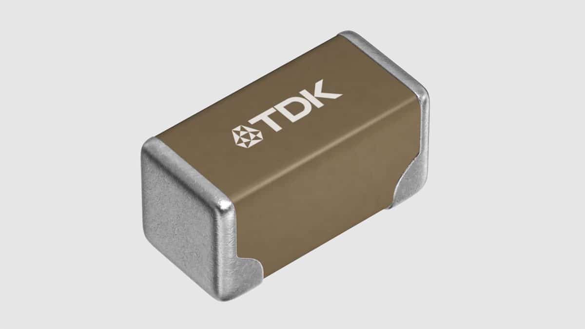 TDK Expands Ceramic Capacitors with Low-Resistance Soft Termination MLCC Types
