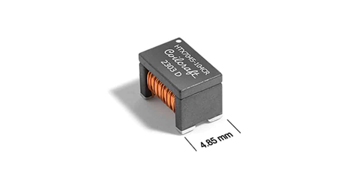 Coilcraft Unveils Tiny SMT Isolation Transformers