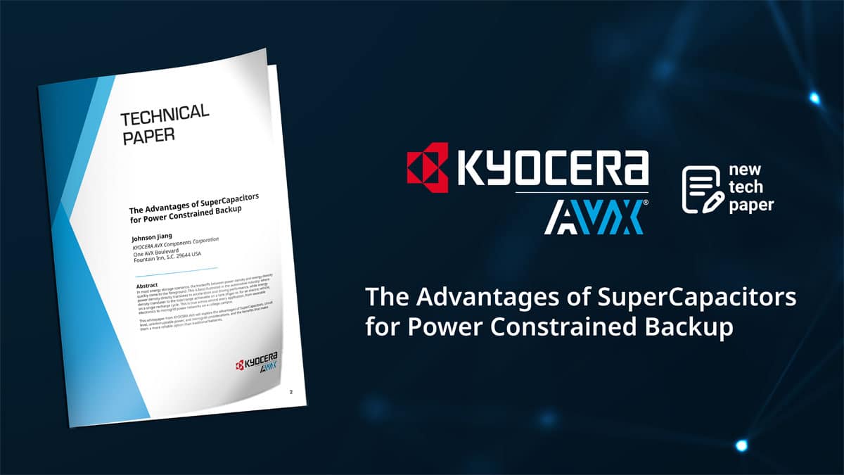 SuperCapacitors Benefits in Power Backup Applications