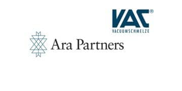 ARA Partners Acquires Vacuumschmelze, Leading Global Advanced Magnetic Materials Producer