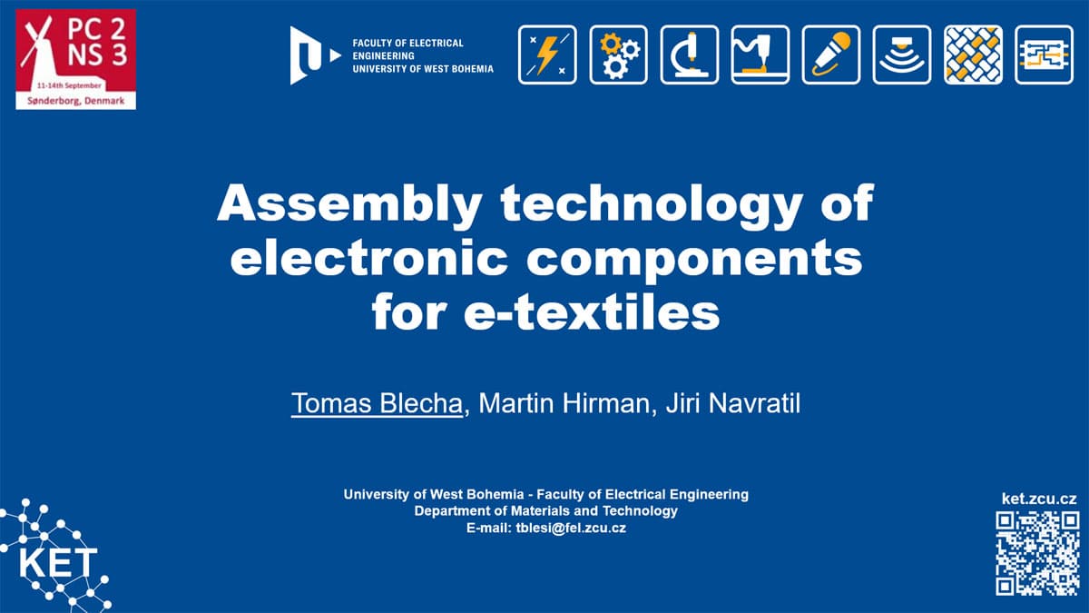 Assembly Technology of Electronic Components for e-textiles