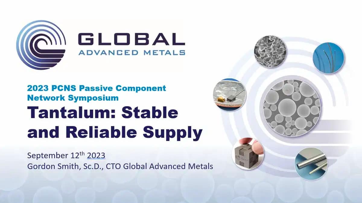 Stable and Reliable Tantalum Supply