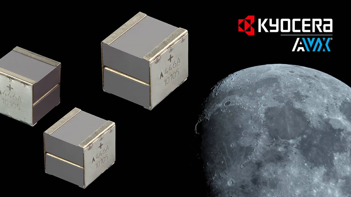 KYOCERA AVX Provided Space Tantalum Capacitors for the Historic Chandrayaan-3 Lunar Mission