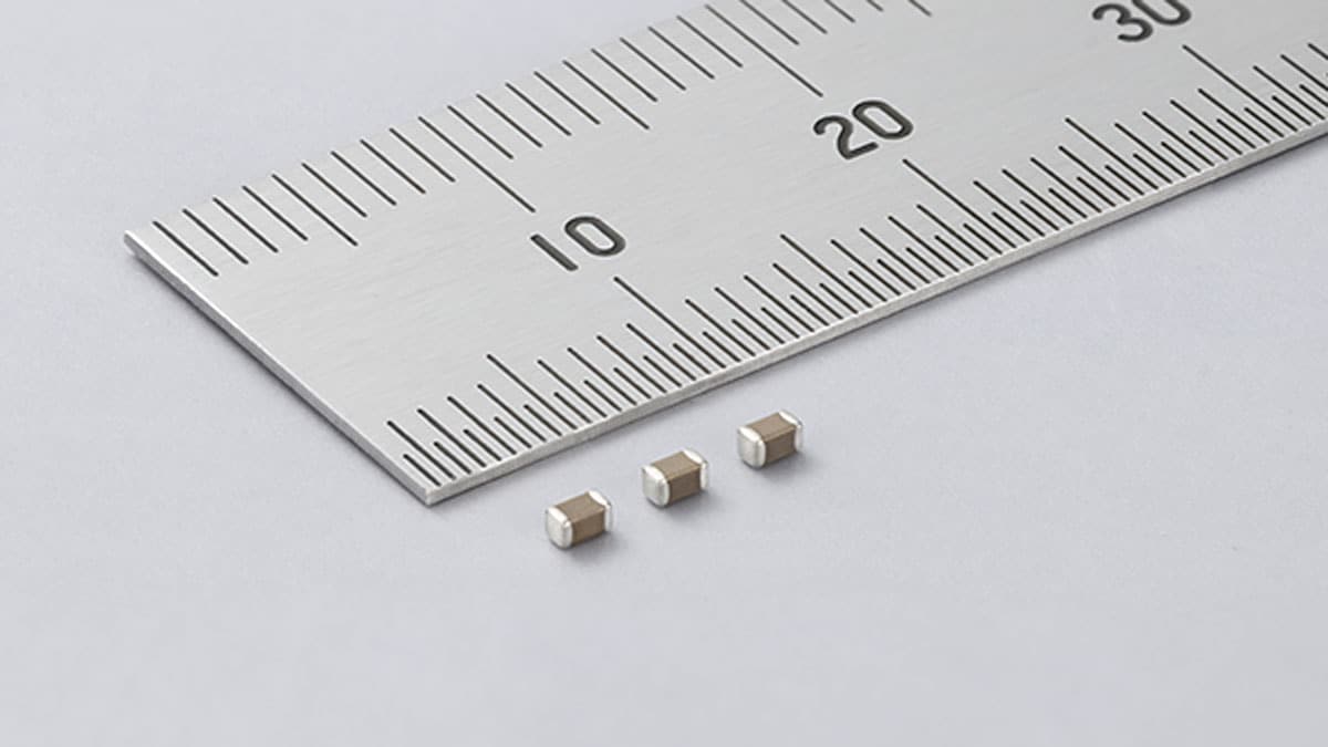 Murata Releases World’s First High Energy Density 1uF 100V MLCC in a 1608 Size
