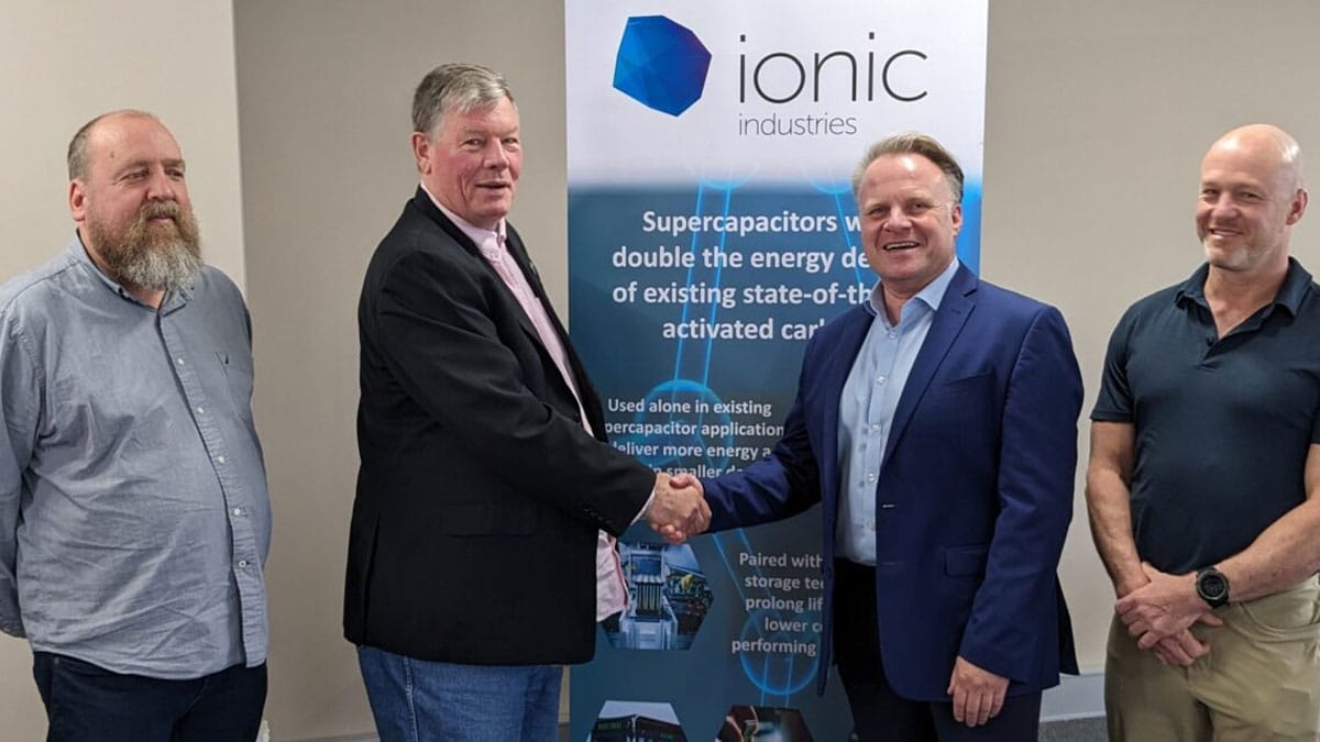 CAP-XX Signs Joint Venture with Graphene Specialist Ionic Industries to Increase Energy Density in Supercapacitors