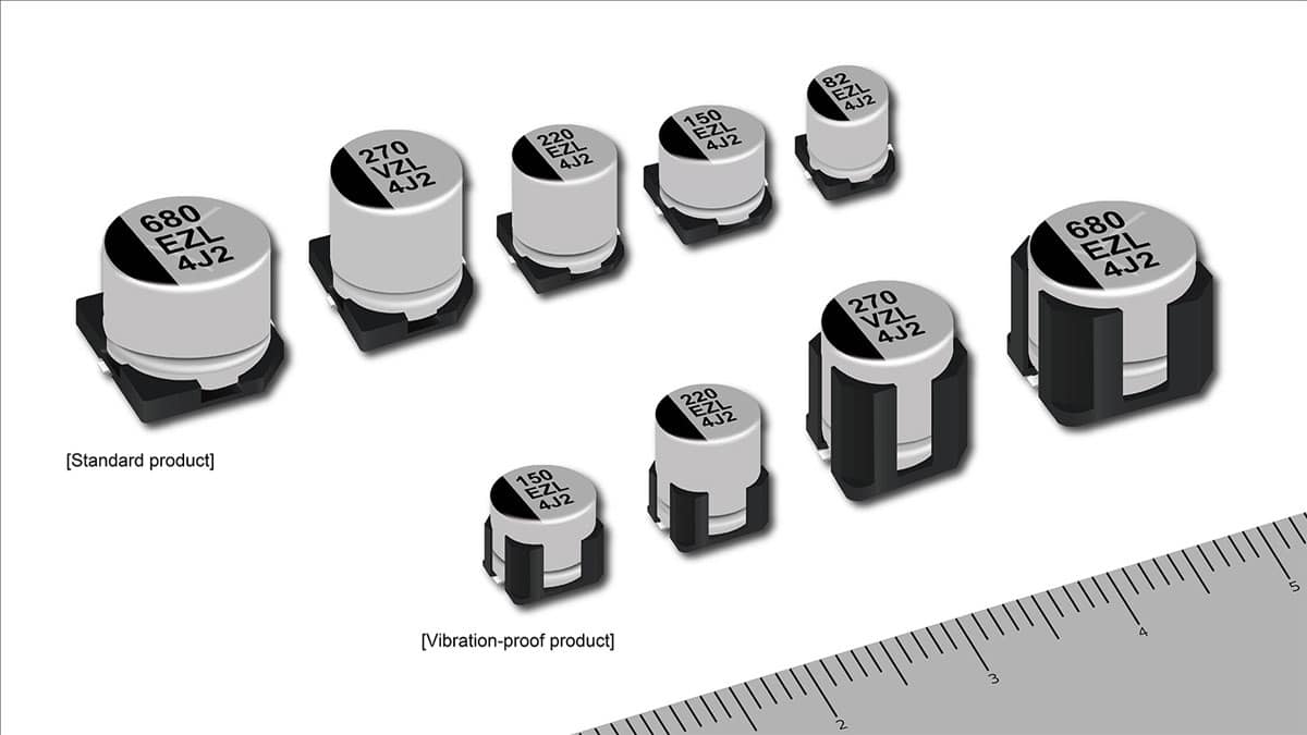Panasonic Introduces Industry First 135C Automotive High Capacitance Polymer Hybrid Electrolytic Capacitors