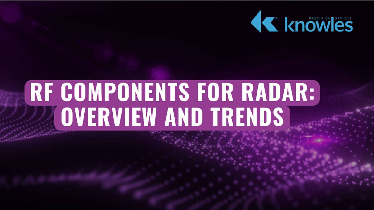 RF Components for Radar Application