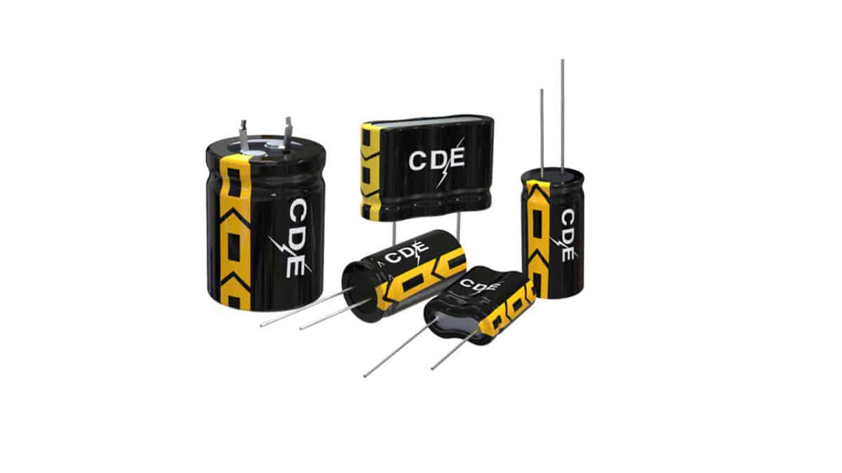 Knowles Cornell Dubilier Introduced 9V Supercapacitor Module