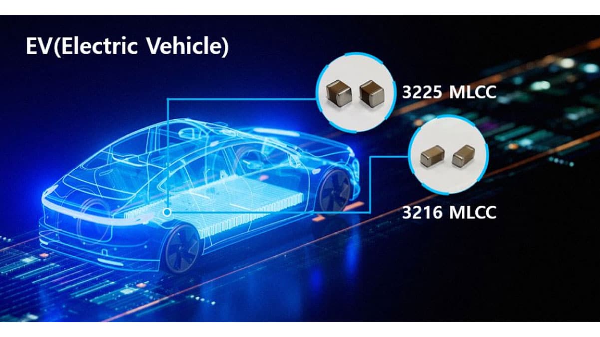 Samsung Electro-Mechanics Develops High-Voltage MLCCs for EVs