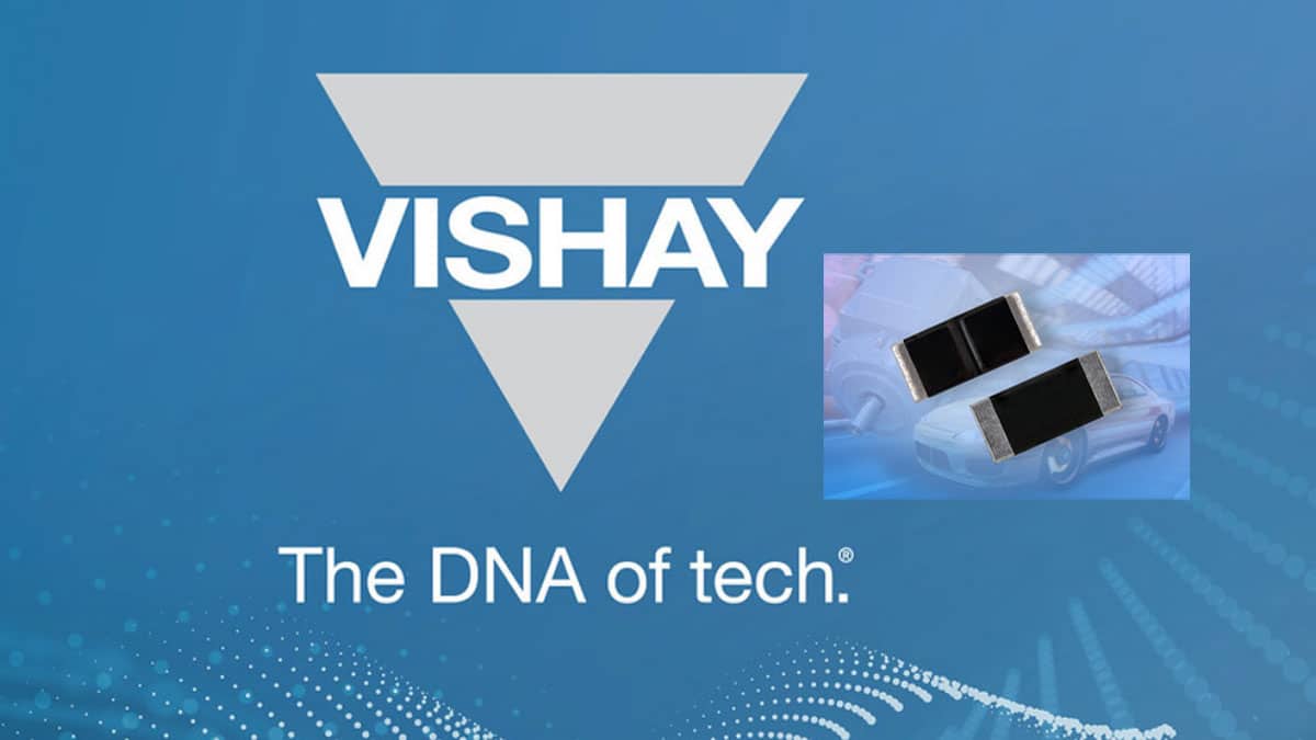 Vishay's IGBR Gate Resistors Factory Certified to IATF 16949
