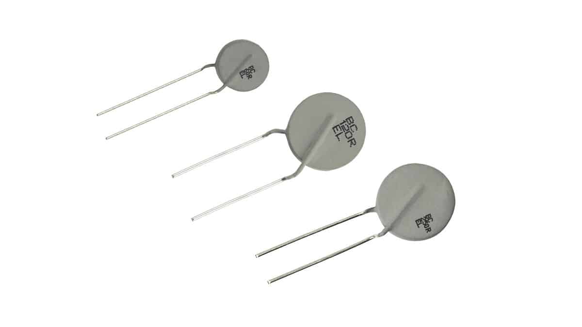 Vishay Releases Inrush Current Limiting PTC Thermistors with Improved Performance