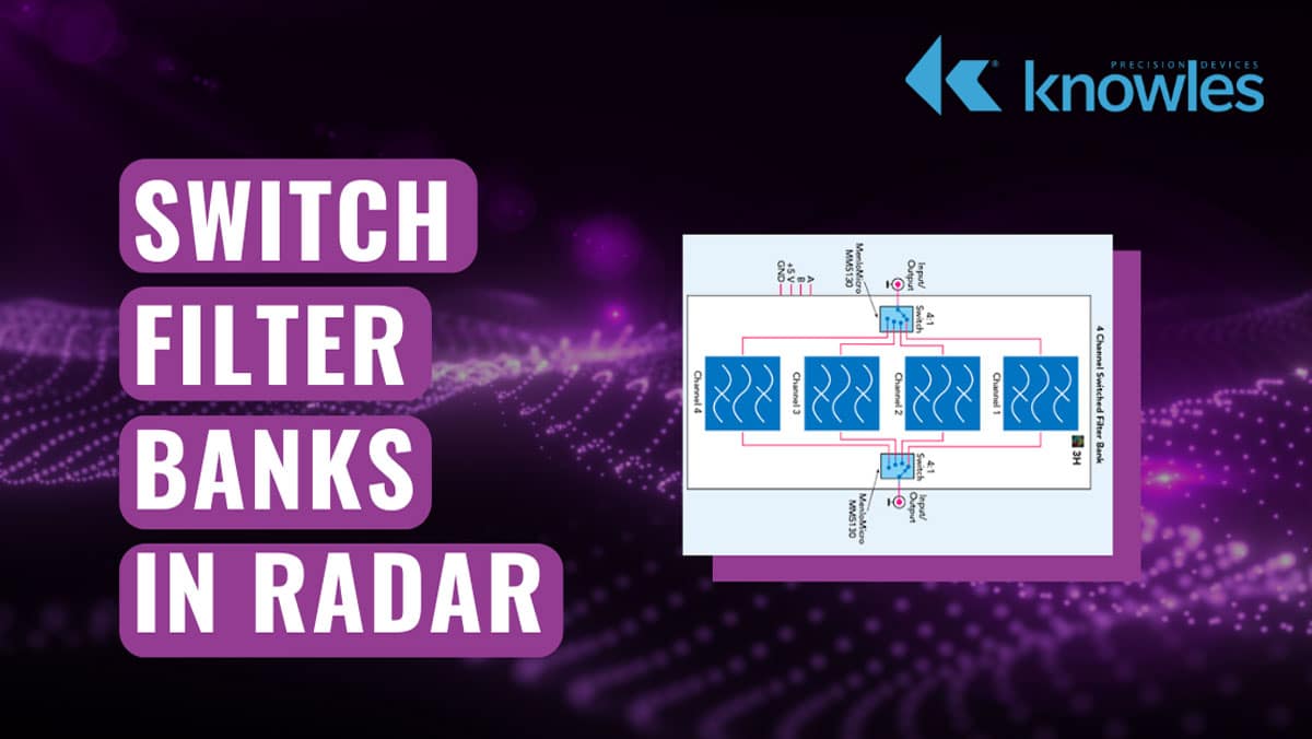 Switch Filter Banks for Agile RF Receiver Design in Radar