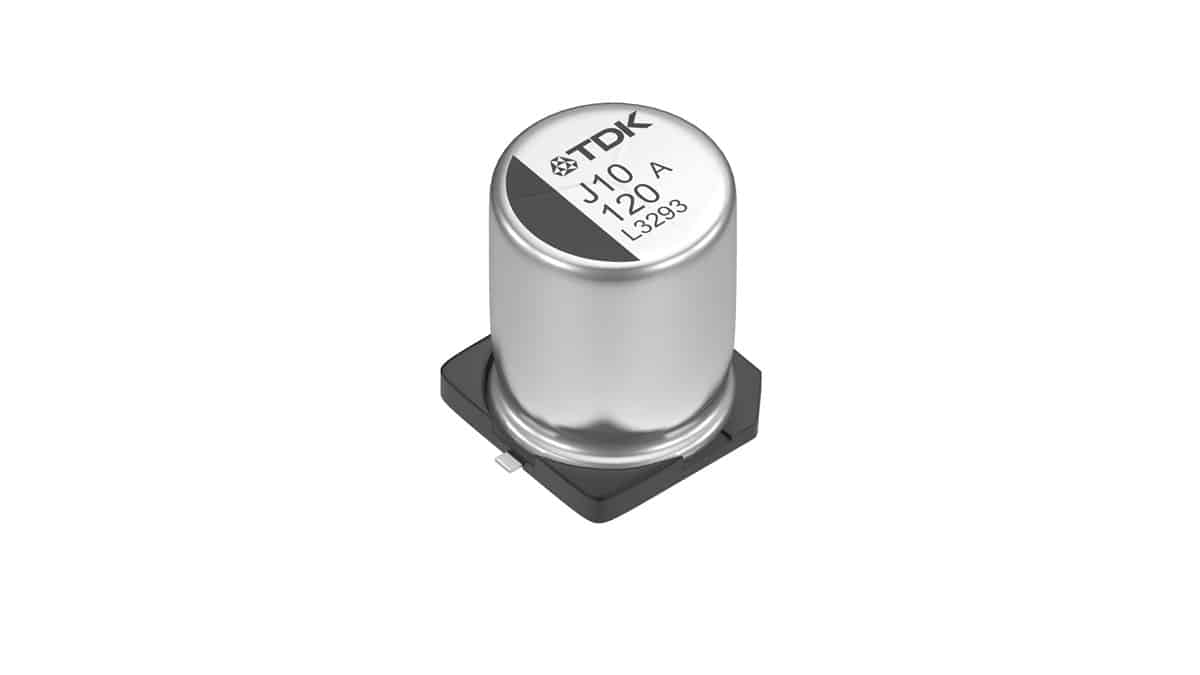 TDK Releases High Ripple Current Hybrid Polymer Aluminum Capacitors