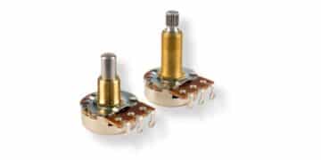 Bourns Extends Rotational Life Option for its Guitar Potentiometer