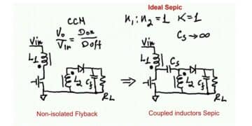 Coupled Inductors in SEPIC versus Flyback Converters