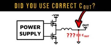 How to Calculate the Output Capacitor for a Switching Power Supply