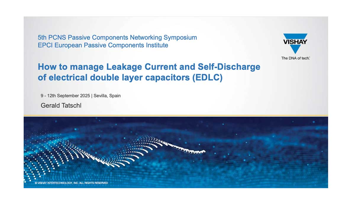 Supercapacitors Leakage Current and Self Discharge