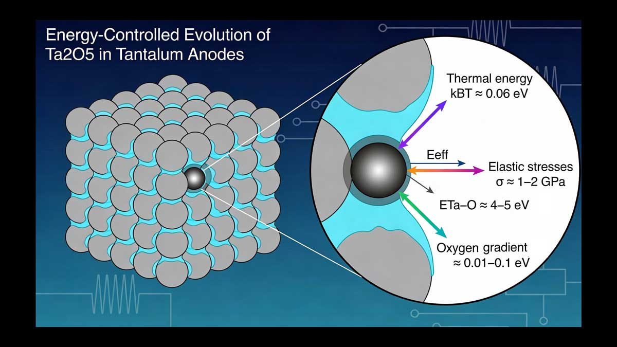 Energy Transport in Tantalum Capacitors Explained