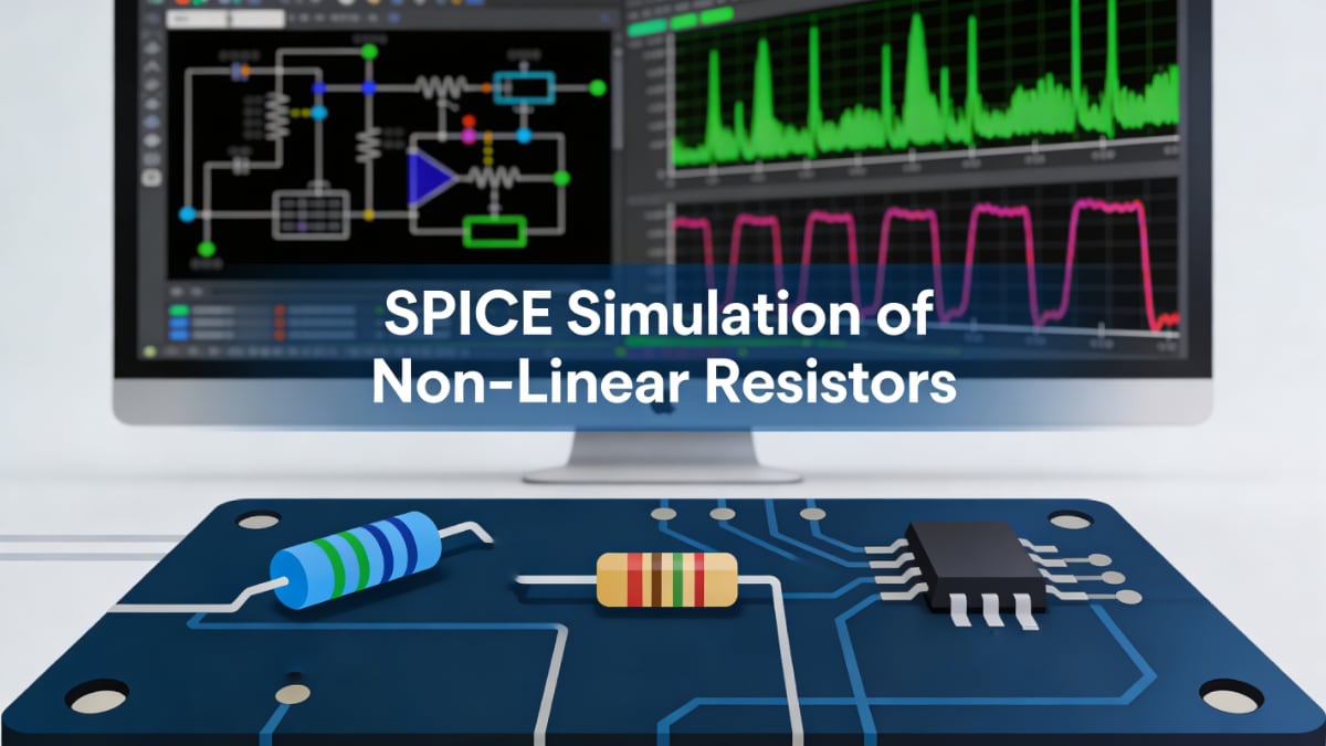 SPICE Simulation of Non-Linear Resistors: Vishay Modelling