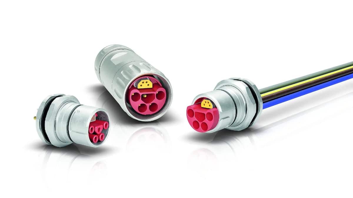 Binder Hybrid Connector Simplifies One Cable Automation