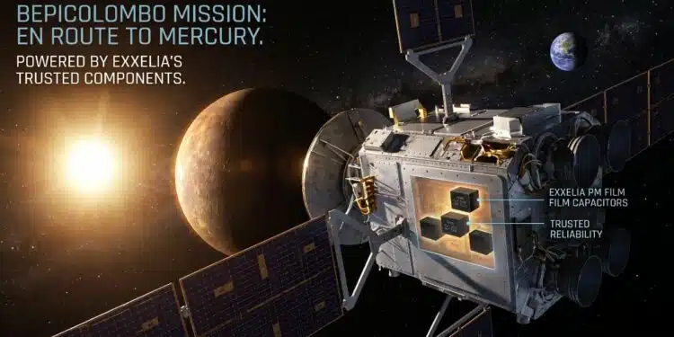 Exxelia PM film capacitor and passive-component technologies for BepiColombo space electronics