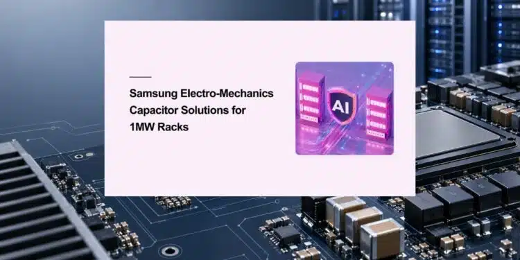 Samsung Electro-Mechanics MLCC capacitor solutions for high-voltage converter snubbing and GPU power delivery