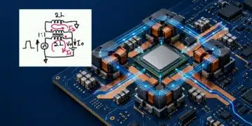 TLVR multiphase coupled inductors, auxiliary ballast inductor