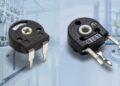 Bourns PST065 and PST10 Series compact incremental potentiometers with hollow shafts for rotary position feedback