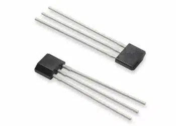 Littelfuse TX00AT314AMA omnipolar TMR magnetic switch sensor in a leaded TO-92-3 through-hole package