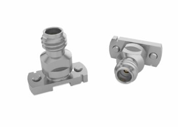 Samtec 100-CM 1.0 mm vertical solderless compression-mount 50 ohm RF PCB connector