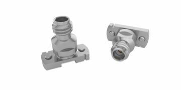 Samtec 100-CM 1.0 mm vertical solderless compression-mount 50 ohm RF PCB connector